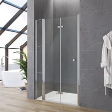 Duschtür Nische mit Festteil