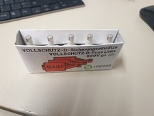 5x Sicherungen Sicherungseinsätze DIAZED DII  DIII Schmelzsicherung wählbar