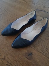 Caprice Echtleder Ballerina Pumps Gr.40, schwarz, top Zustand