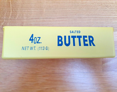 Salted butter - oz, g)