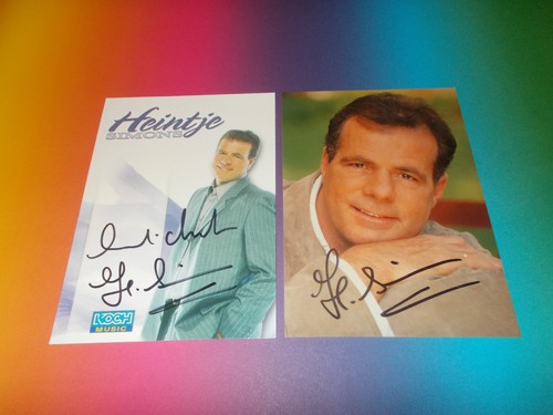 Heintje simons signed - x,