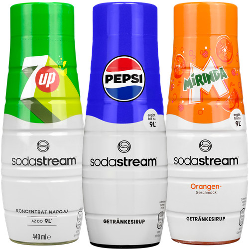 Neu sodastream sirup set - sodastream,