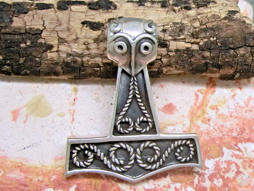 Thors hammer 925 silber - 925,