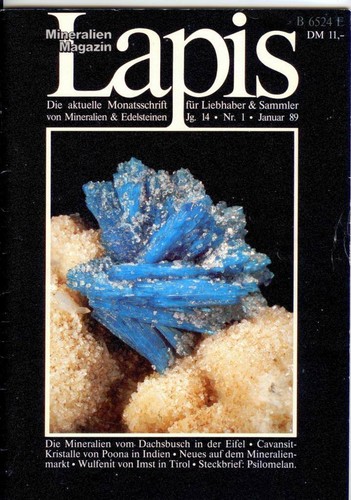 Mineralien lapis heft - mineralien, 1