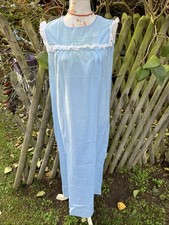 DDR Vintage Damen Nachthemd VEB Dreiklang Nachtwäsche m88 mit Spitze