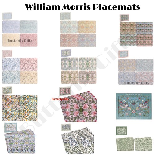 4er set william morris design - 4er,