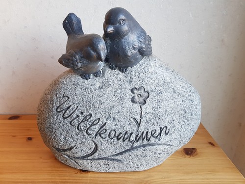 Willkommen stein vögel - 💖willkommen,