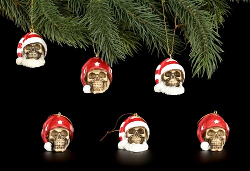 Christbaumschmuck totenköpfe - christbaumschmuck,