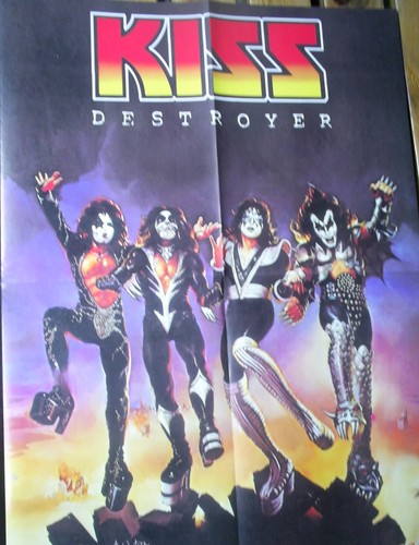 Kiss destroyer poster 41 x - destroyer,