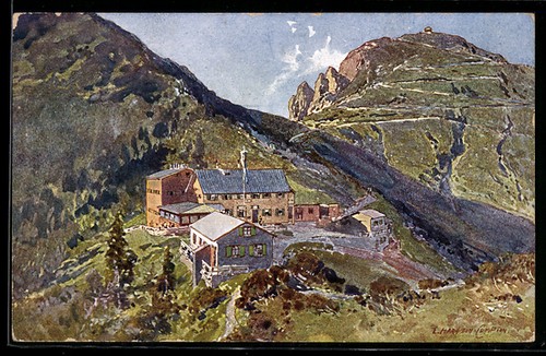 Künstler edward harrison - künstler-ak,