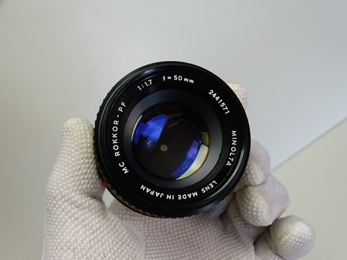 Minolta rokkor 1 7 - rokkor-pf, 1.7/50mm
