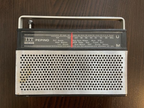 Radio pepino itt schaub - radio,