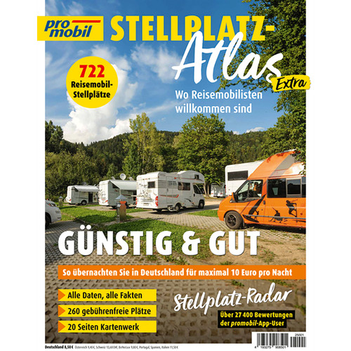 Promobil stellplatz atlas - promobil, stellplatz-atlas
