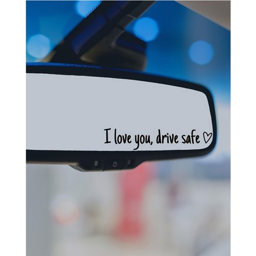 Auto spiegel aufkleber love - spiegel,