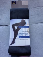 Damen Thermo Strumpfhose Blickdicht Gr 40/42 Neu
