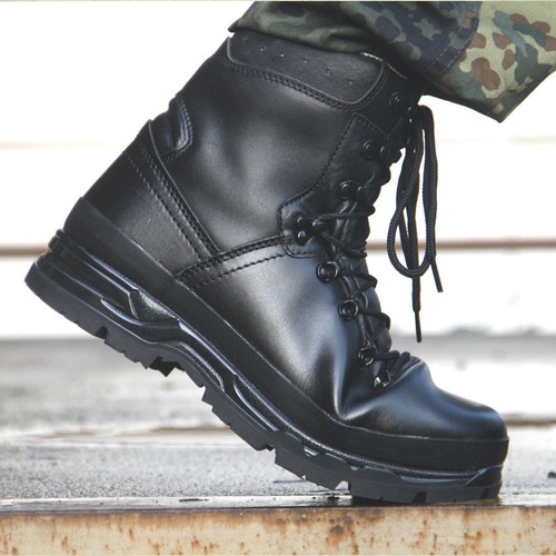 Leder bergschuhe mit - bw,