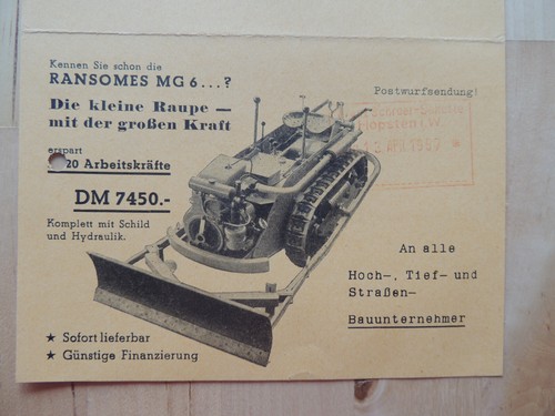 Ransomes mg6 - ransomes:,