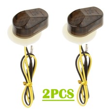 Led Motorrad Blinker Verkleidungsblinker für Honda CBR 1000RR 600RR SC57 Schwarz