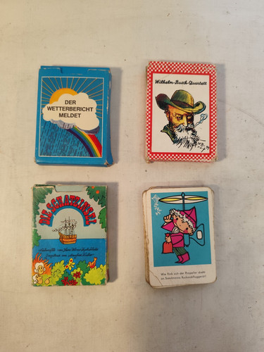 Lot quartett wilhelm busch ddr - lot,
