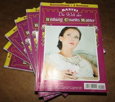 18 Romane, Die Welt der Hedwig Courths-Mahler,  6x 3er Romanhefte Band - po577