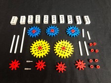 Lego 802-1 Technic alte Zahnräder Gear Supplement Technik von 1970