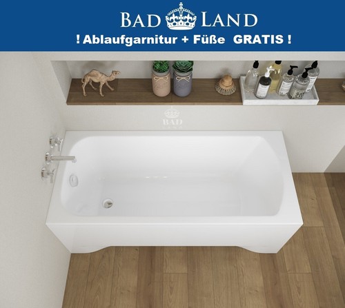 Badewanne wanne rechteck acryl - badewanne,