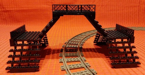 Lego eisenbahn bahnübergang - eisenbahn,