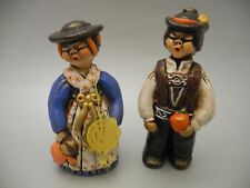 Lene Thun Mädchen und Junge Figuren Bozen Italien Apfel Puppe Tracht