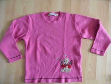 DONALDSON schöner Pullover pink Winnie Pooh Gr. 8 J / 128 TOP 09-13