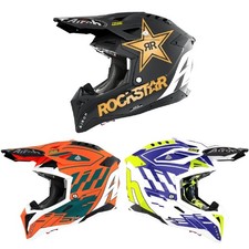 Airoh Motocross Helm Aviator 3 Rockstar Rampage MX Off Road Enduro Motorrad