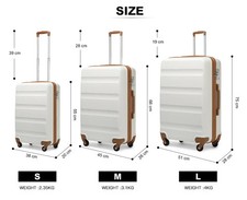 Leichter Hartschalenkoffer ABS