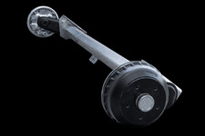 W-PROOF Achse 1000kg,1355 mm