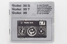 Rollei 35  Anleitung +++ von classic-cameras +++
