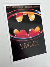 Cinema Filmplakatkarte | Batman | 1989