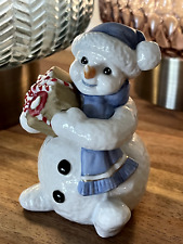Goebel Engel Schneemann Weihnachten Winter Schneemann Mein kleines Geschenk