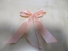 10  Deko Schleifen - lachs  -