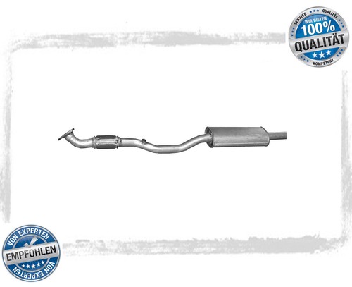 Mittelschalldämpfer für opel - mittelschalldämpfer,