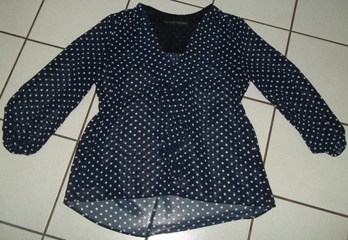 Zara bluse chiffonbluse - zara,