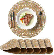 Tischsets Platzsets Rund