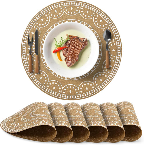 Tischsets platzsets rund - tischsets,