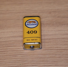 alte HELLESENS 409 Batterie IEC 15F20 22,5 Volt *** Vintage vermutl. leer? RAR