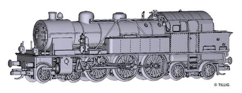 Tillig dampflokomotive 0 - dampflokomotive, br