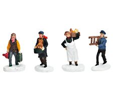 4 Lichthaus Miniaturfiguren -