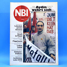 DDR NBI 16 1987 Zirkus Aeros Holiday on Ice Quedlinburg Sondershausen EAW A