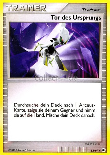Pokemon platin arceus 82 99 - platin,