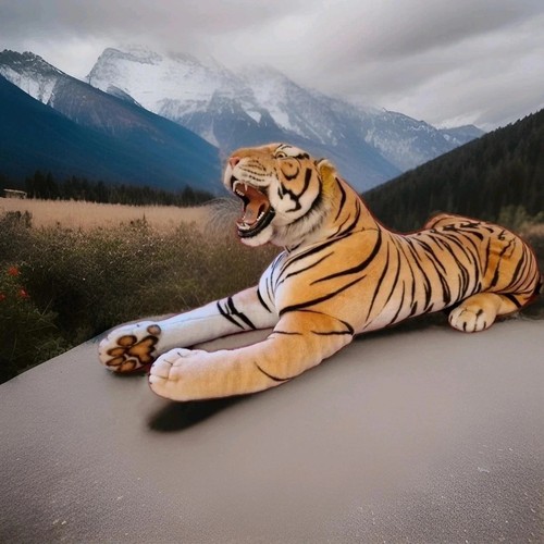 Tiger kuscheltier deko - tiger,