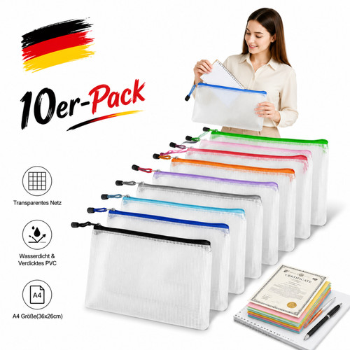 10pcs dokumententasche - 10pcs, a4
