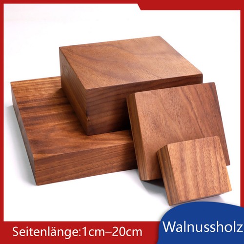 Massiver walnussholzblock - massiver,