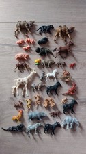 36 Spielfiguren Tiere Set, Konvolut 80er, 90er