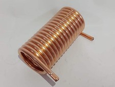 Spirale Kupferrohr 8x1mm aus